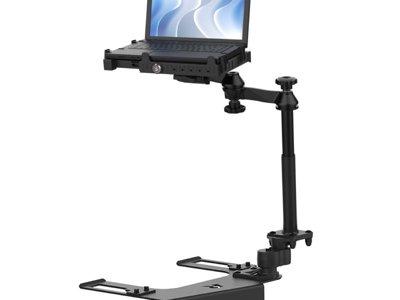 RAM® No-Drill™ Laptop Mount for ’15-26 Chevrolet Colorado + More