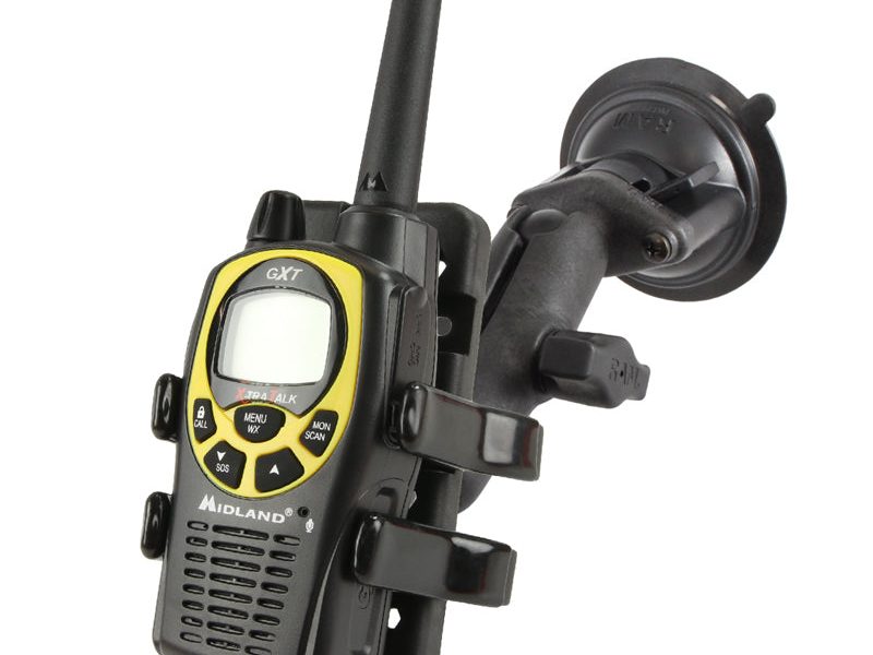 RAM® Finger-Grip™ Composite Universal Mount with Suction Cup Base