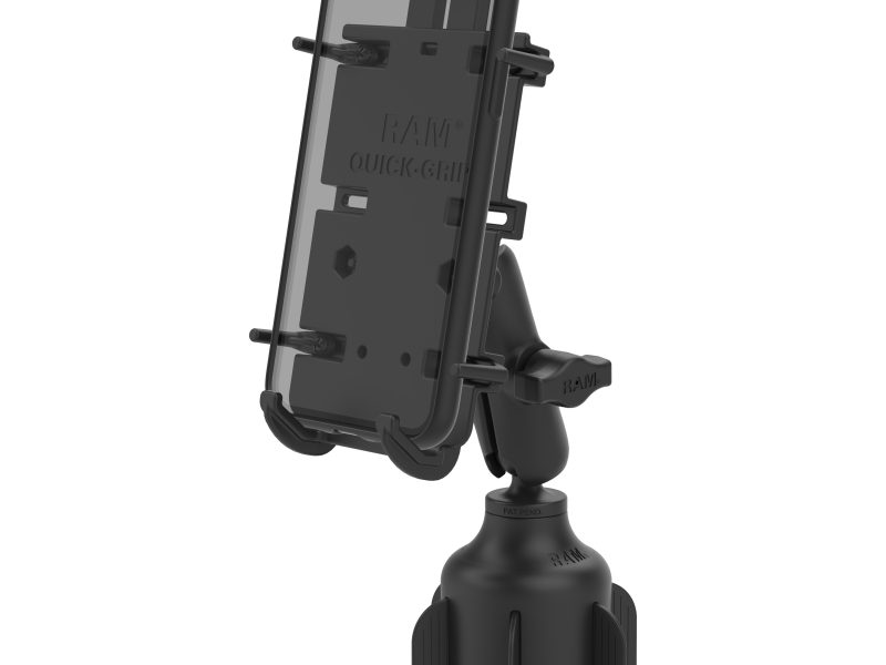 RAM® Quick-Grip™ XL Phone Mount with Stubby™ Cup Holder Base